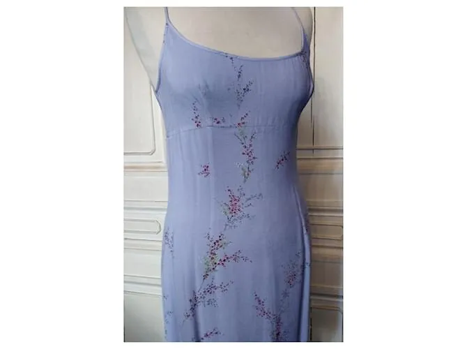VESTIDO CACHAREL VESTIDO PREPPY CREPE PASTELS S36 Lavanda 