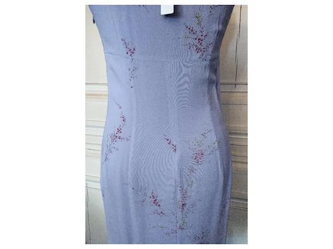 VESTIDO CACHAREL VESTIDO PREPPY CREPE PASTELS S36 Lavanda 