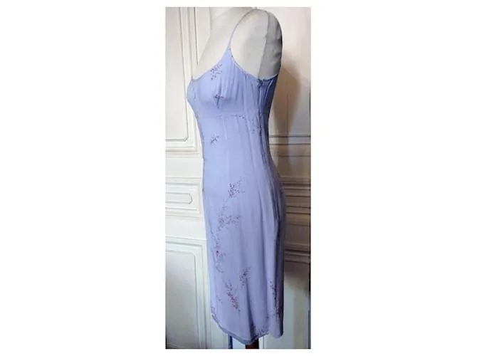 VESTIDO CACHAREL VESTIDO PREPPY CREPE PASTELS S36 Lavanda 